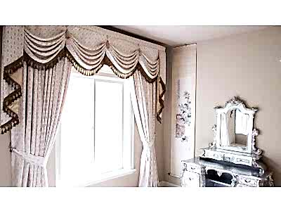 Элитные шторы фото в интерьере пример 3183