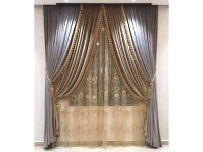 Элитные шторы фото в интерьере пример 3185