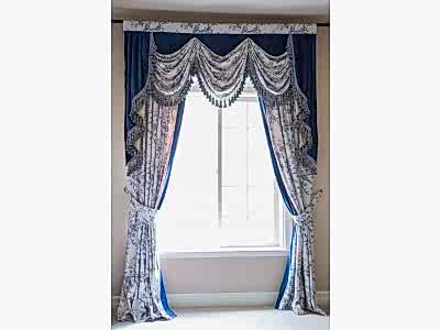 Элитные шторы фото в интерьере пример 3186