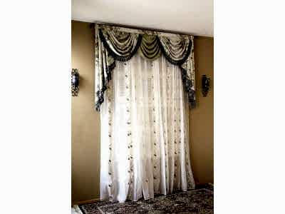 Элитные шторы фото в интерьере пример 3187