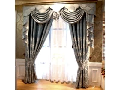 Элитные шторы фото в интерьере пример 3171