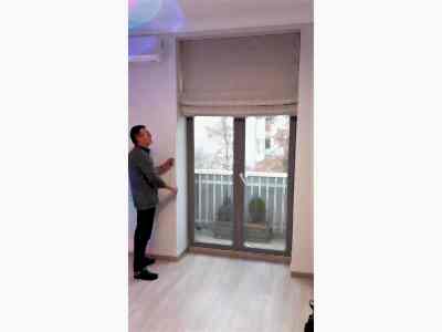 Римские шторы для частного дома фото в интерьере пример 2558