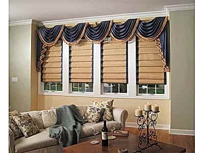 Римские шторы блэкаут фото в интерьере пример 2058