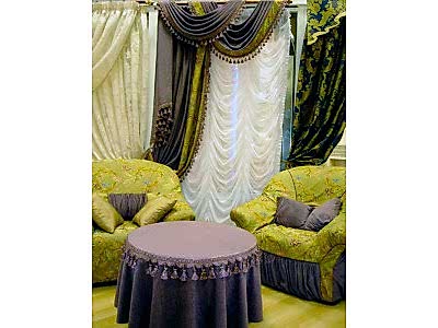 Французские шторы в гостиной фото в интерьере пример 813