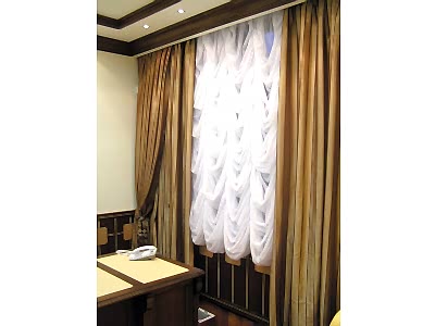 Шторы для офиса фото в интерьере пример 737