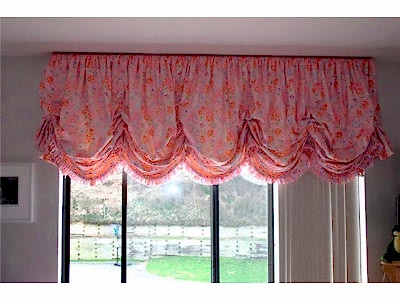 Австрийские шторы в коттедже фото в интерьере пример 185