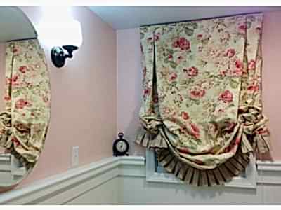 Английские лондонские шторы фото в интерьере пример 261