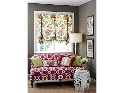 Английские лондонские шторы фото в интерьере пример 237