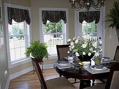 Английские лондонские шторы фото в интерьере пример 236