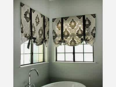 Английские лондонские шторы фото в интерьере пример 234