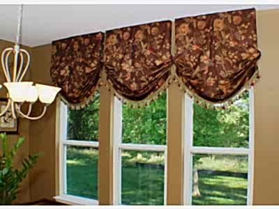 Английские лондонские шторы фото в интерьере пример 232