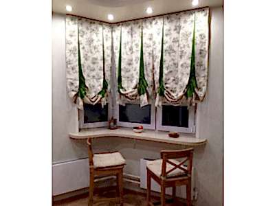 Английские лондонские шторы фото в интерьере пример 230