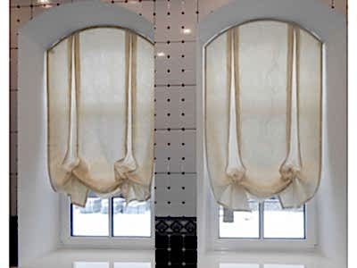 Английские лондонские шторы фото в интерьере пример 224