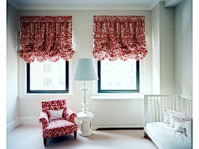 Австрийские шторы в детской комнате фото в интерьере пример 348