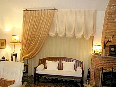 Австрийские шторы в коттедже фото в интерьере пример 328