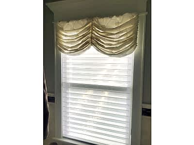 Французские шторы фото в интерьере пример 312