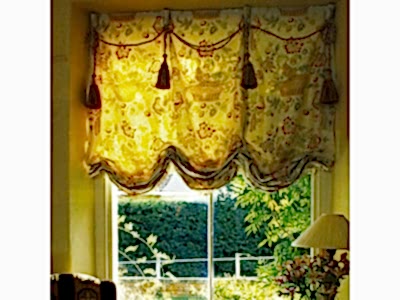 Австрийские шторы в коттедже фото в интерьере пример 294