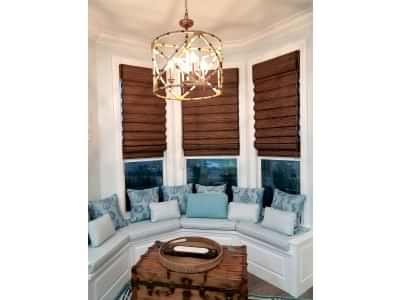 Римские шторы блэкаут фото в интерьере пример 1728