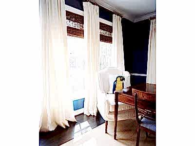 Классические шторы фото в интерьере пример 1681