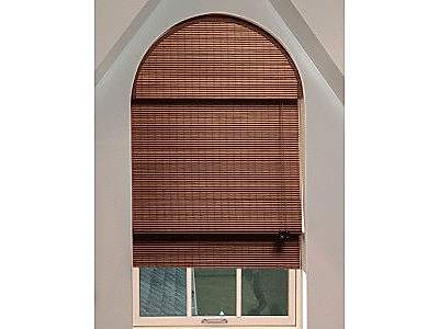 Бамбуковые шторы в коттедже фото в интерьере пример 1715