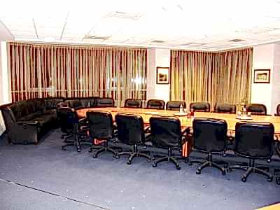 Тюлевые шторы в офисе фото в интерьере пример 2237