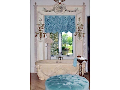 Французские шторы фото в интерьере пример 843