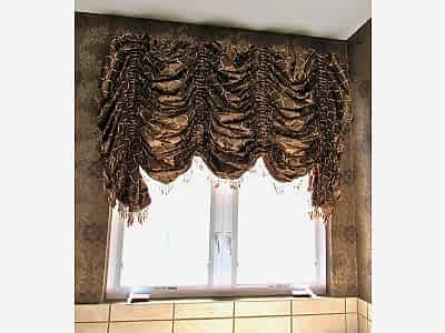 Французские шторы фото в интерьере пример 830