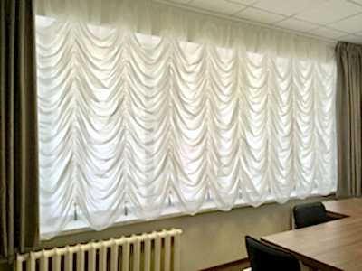 Шторы для офиса фото в интерьере пример 733