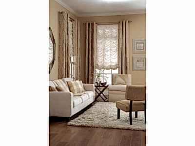 Французские шторы в гостиной фото в интерьере пример 765