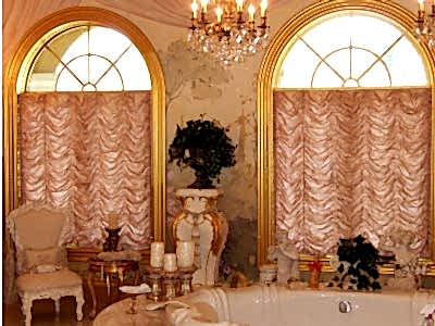 Французские шторы фото в интерьере пример 753