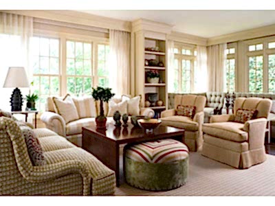 Тюлевые шторы в гостиной фото в интерьере пример 652