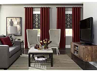 Рулонные шторы в гостиной фото в интерьере пример 614