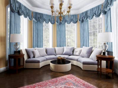 Классические шторы в гостиной фото в интерьере пример 606