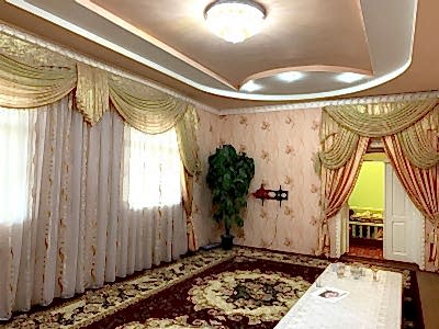 Классические шторы в гостиной фото в интерьере пример 576