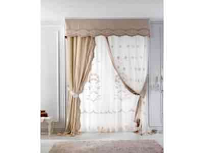 Классические шторы фото в интерьере пример 556