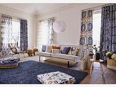 Классические шторы в гостиной фото в интерьере пример 545