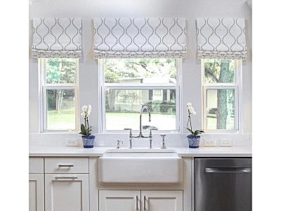 Римские шторы фото в интерьере пример 1002