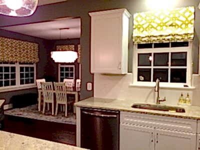 Римские шторы фото в интерьере пример 995