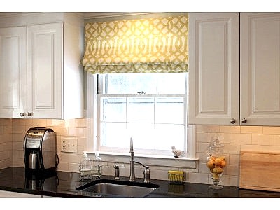 Римские шторы фото в интерьере пример 959