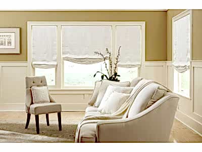 Римские шторы фото в интерьере пример 957