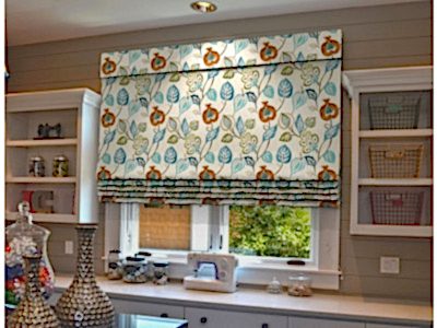 Римские шторы фото в интерьере пример 955