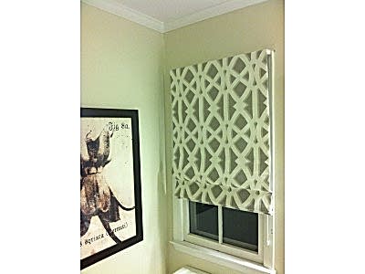 Римские шторы фото в интерьере пример 944