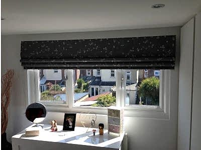 Римские шторы фото в интерьере пример 2096