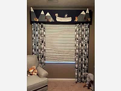 Римские шторы фото в интерьере пример 2066