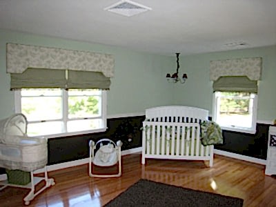 Римские шторы фото в интерьере пример 1065