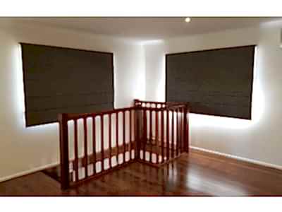 Римские шторы блэкаут фото в интерьере пример 1088