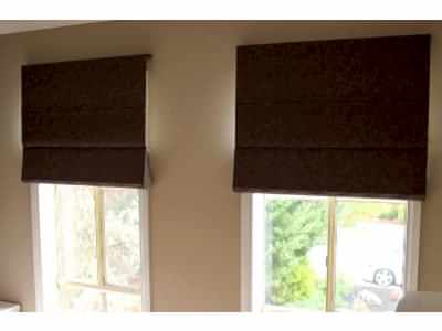 Римские шторы блэкаут фото в интерьере пример 1080