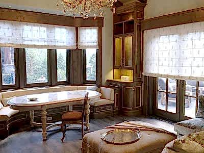 Римские шторы для частного дома фото в интерьере пример 1032