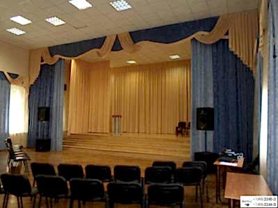 Шторы для школы фото в интерьере пример 1956