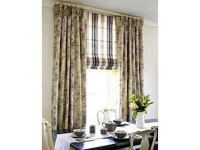 Классические шторы фото в интерьере пример 2120